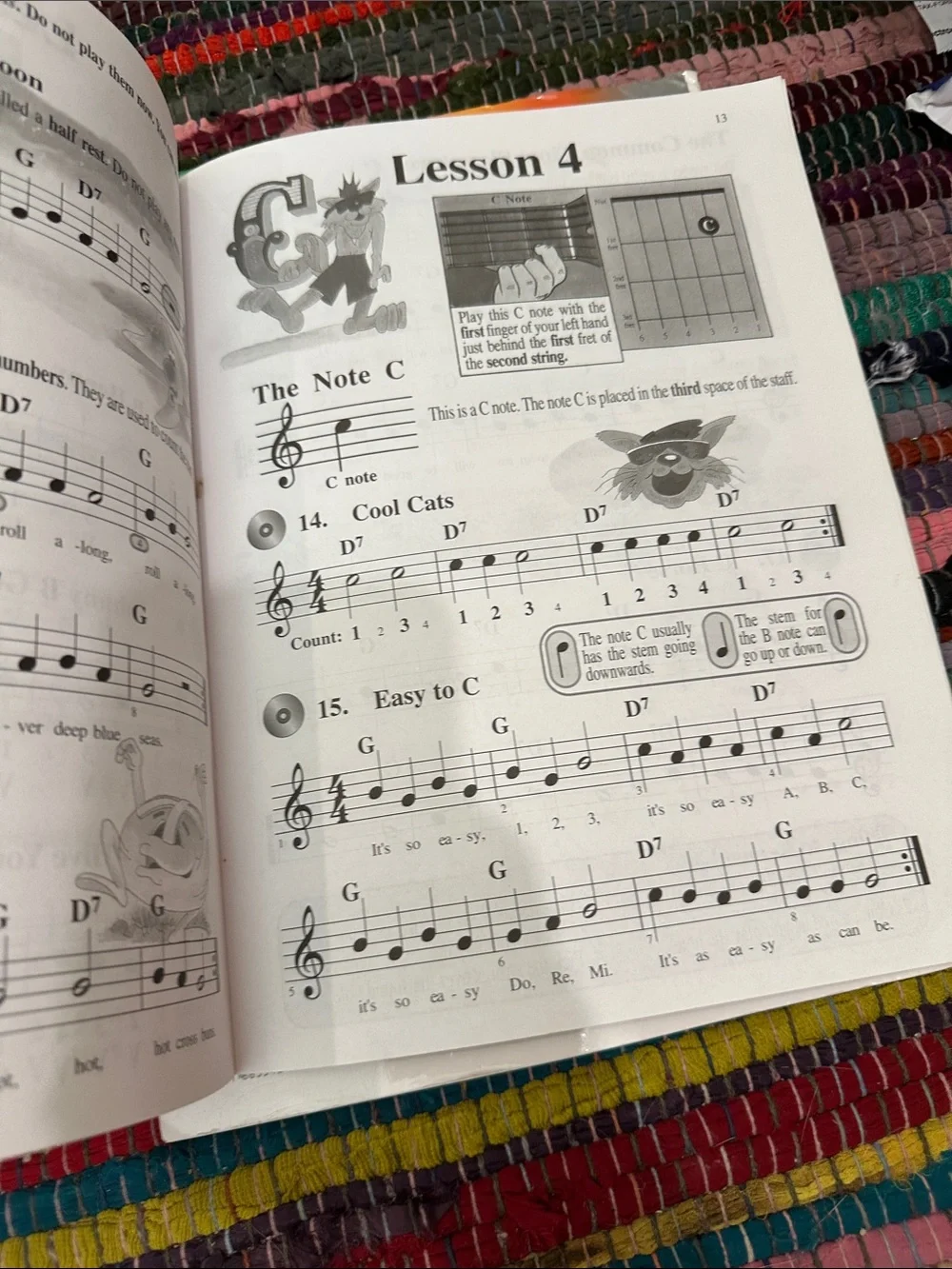 Beginner Guitar Instruction Lot First Act Learn Play CD + Mel Bay Grade 1